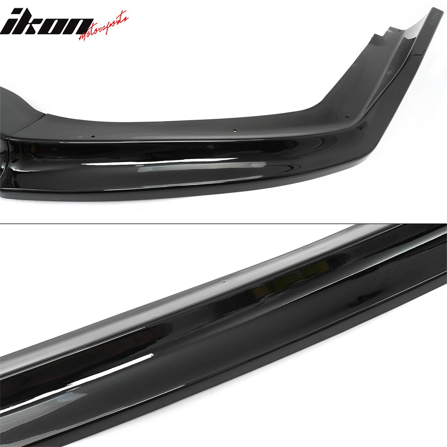 2015-2021 Subaru WRX/WRX STI CS Style Front Bumper Lip Gloss Black 3PC