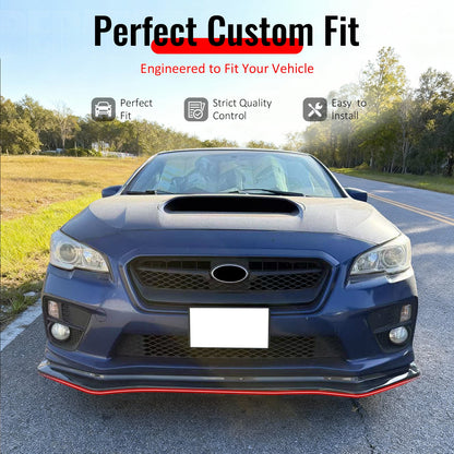 2015-2021 Subaru WRX/WRX STI Carbon Fiber IKON Style Front Bumper Lip