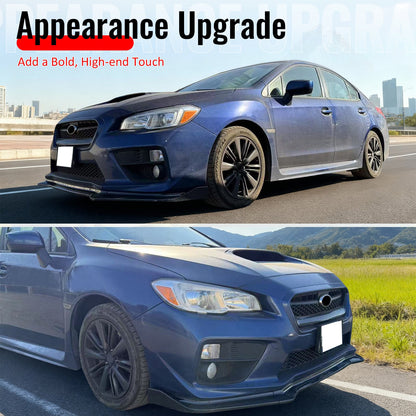 2015-2021 Subaru WRX/WRX STI Carbon Fiber IKON Style Front Bumper Lip