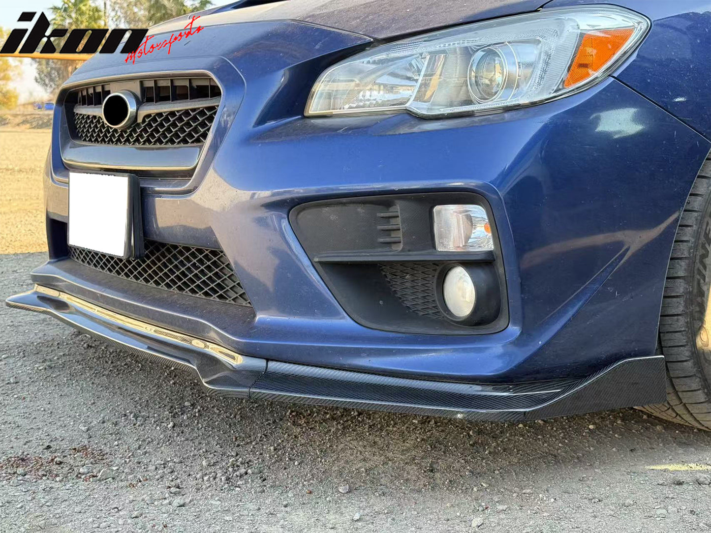 2015-2021 Subaru WRX/WRX STI Carbon Fiber IKON Style Front Bumper Lip
