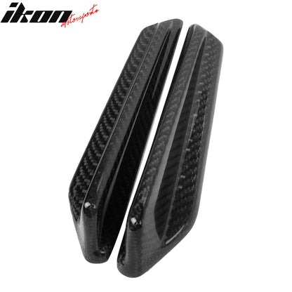 2015-2021 Subaru WRX STI Style Front Bumper Canards Carbon Fiber Vents