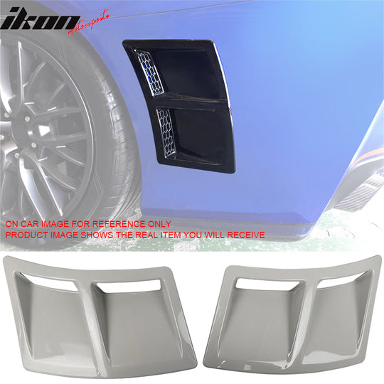 2015-2021 Subaru WRX STI Style Painted #K1X Rear Side Fender Vent ABS