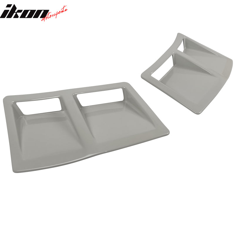 2015-2021 Subaru WRX STI Style Painted #K1X Rear Side Fender Vent ABS