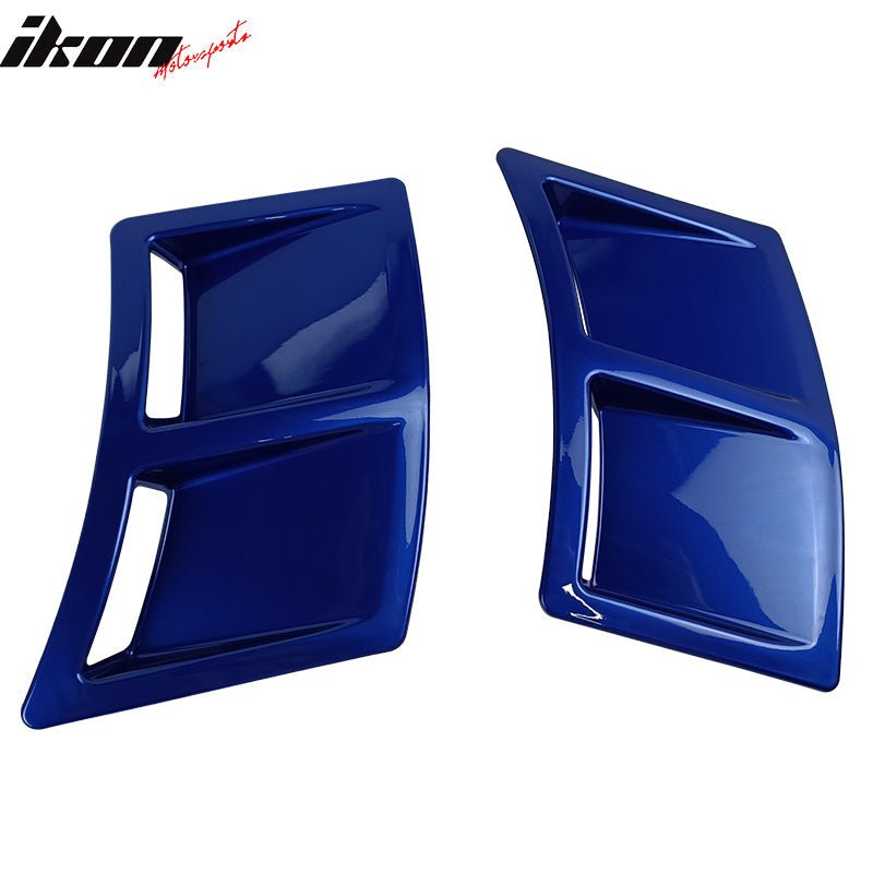 2015-2021 Subaru WRX STI Style Painted #K7X Rear Side Fender Vent ABS