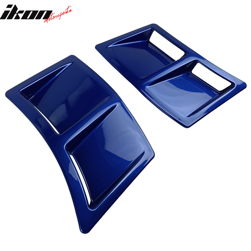 2015-2021 Subaru WRX STI Style Painted #K7X Rear Side Fender Vent ABS