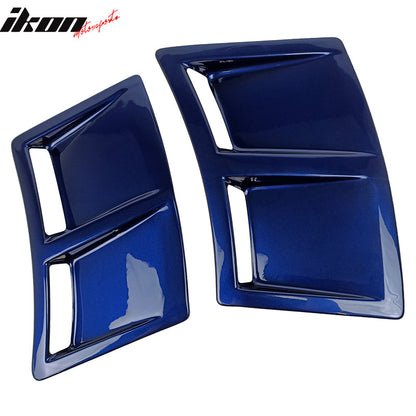 2015-2021 Subaru WRX STI Style Painted #E8H Rear Side Fender Vent ABS