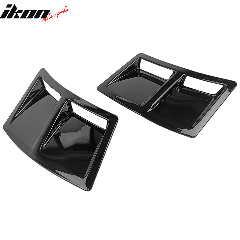2015-2021 Subaru WRX STI Style Painted #D4S Rear Side Fender Vent ABS