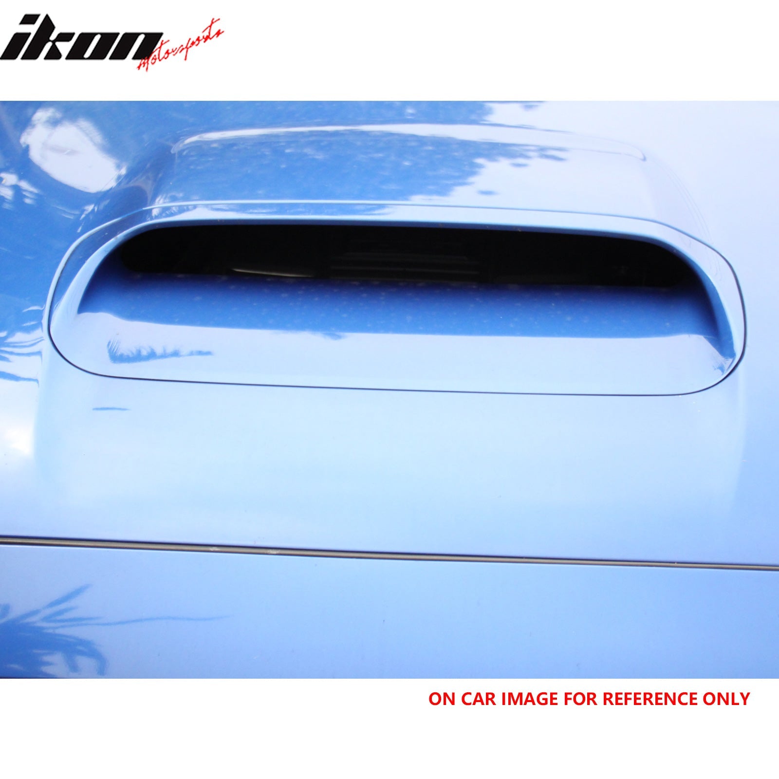 2015-2021 Subaru WRX D Style Unpainted Black Front Hood Bonnet Cover
