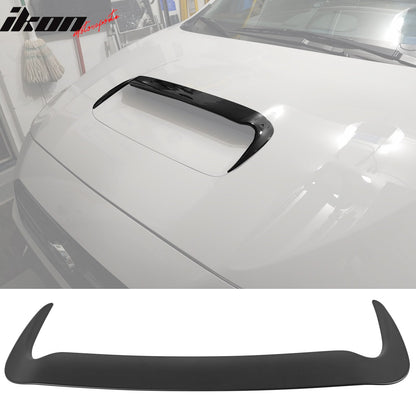 2015-2021 Subaru WRX D Style Matte Black Front Hood Bonnet Cover
