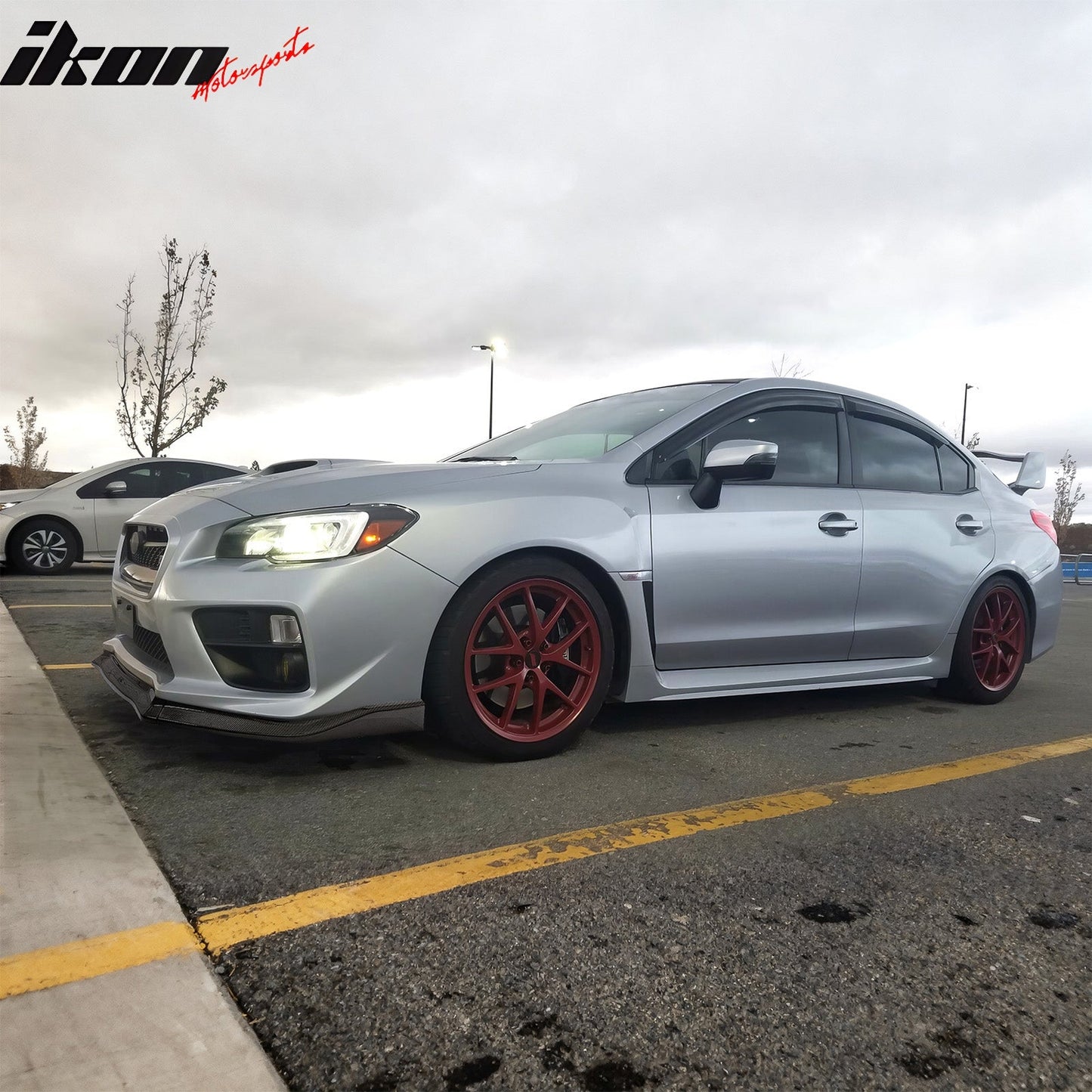 2015-2021 Subaru WRX & WRX STI CS Style Carbon Fiber Front Lip 3PCS