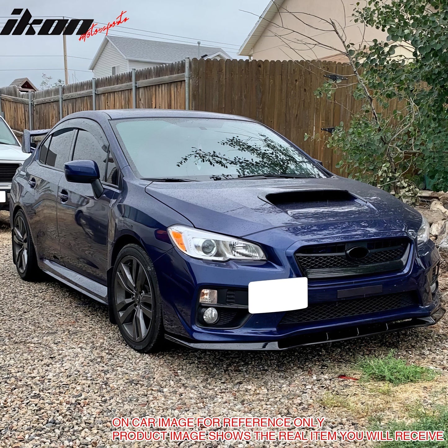 2015-2021 Subaru WRX STI MPX Carbon Fiber Print Front Bumper Lip PP
