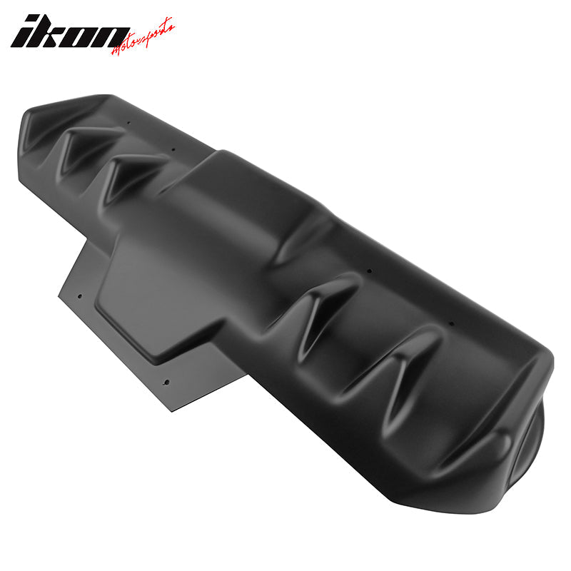 2015-2021 Subaru WRX STI H Style Matte Black Rear Bumper Lip Diffuser