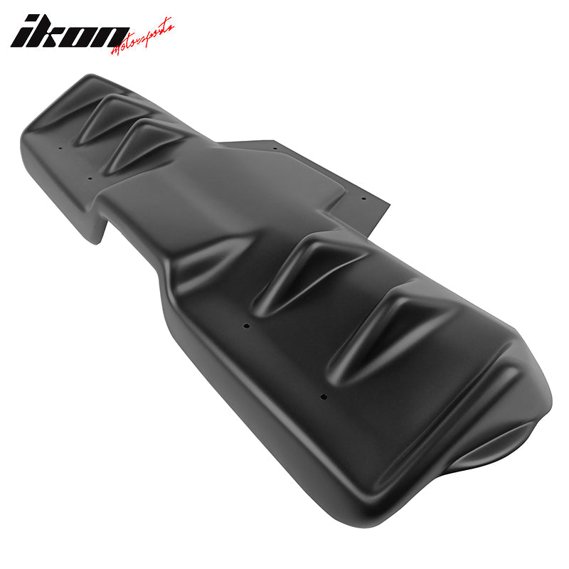 2015-2021 Subaru WRX STI H Style Matte Black Rear Bumper Lip Diffuser