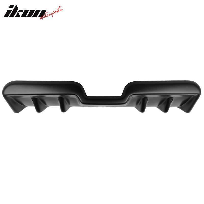 2015-2021 Subaru WRX STI H Style Matte Black Rear Bumper Lip Diffuser