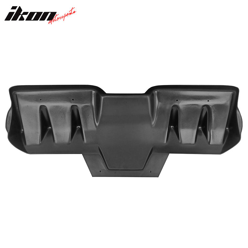 2015-2021 Subaru WRX STI H Style Matte Black Rear Bumper Lip Diffuser
