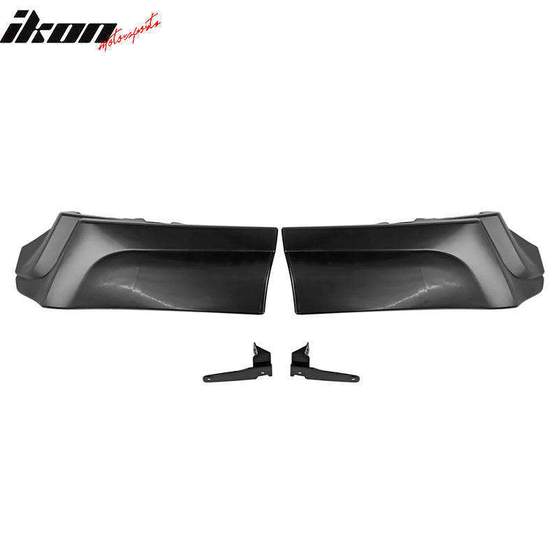 2015-2021 Subaru WRX STI Rear Bumper Lip Diffuser Side Aprons Canards