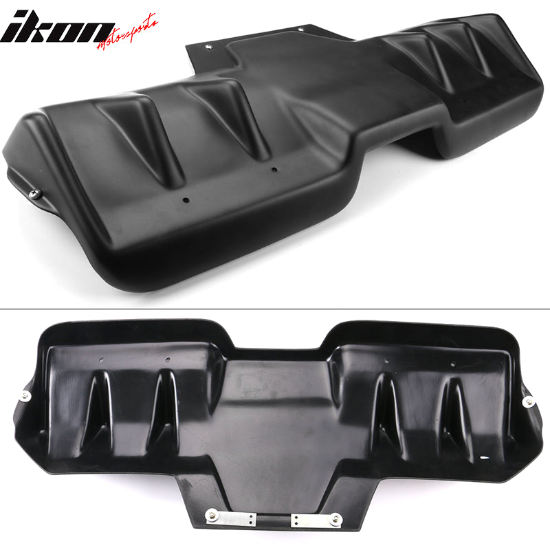 2015-2021 Subaru WRX STI Matte Black Rear Bumper Diffuser PP