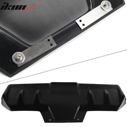 2015-2021 Subaru WRX STI Matte Black Rear Bumper Diffuser PP