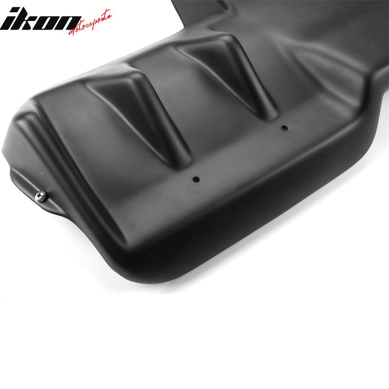 2015-2021 Subaru WRX STI Matte Black Rear Bumper Diffuser PP