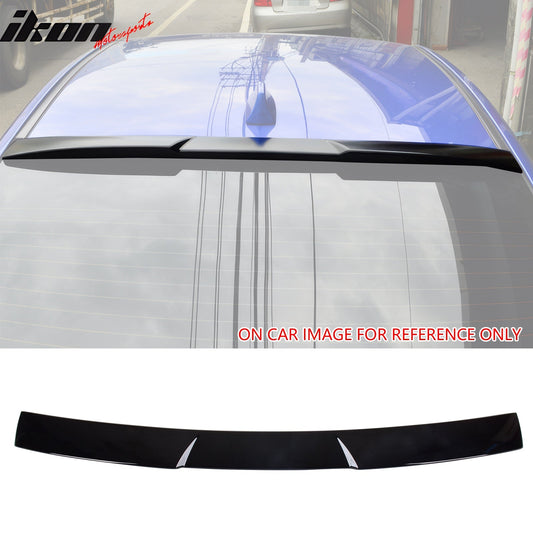 2015-2021 Subaru WRX STI Style Gloss Black Rear Roof Spoiler Wing ABS