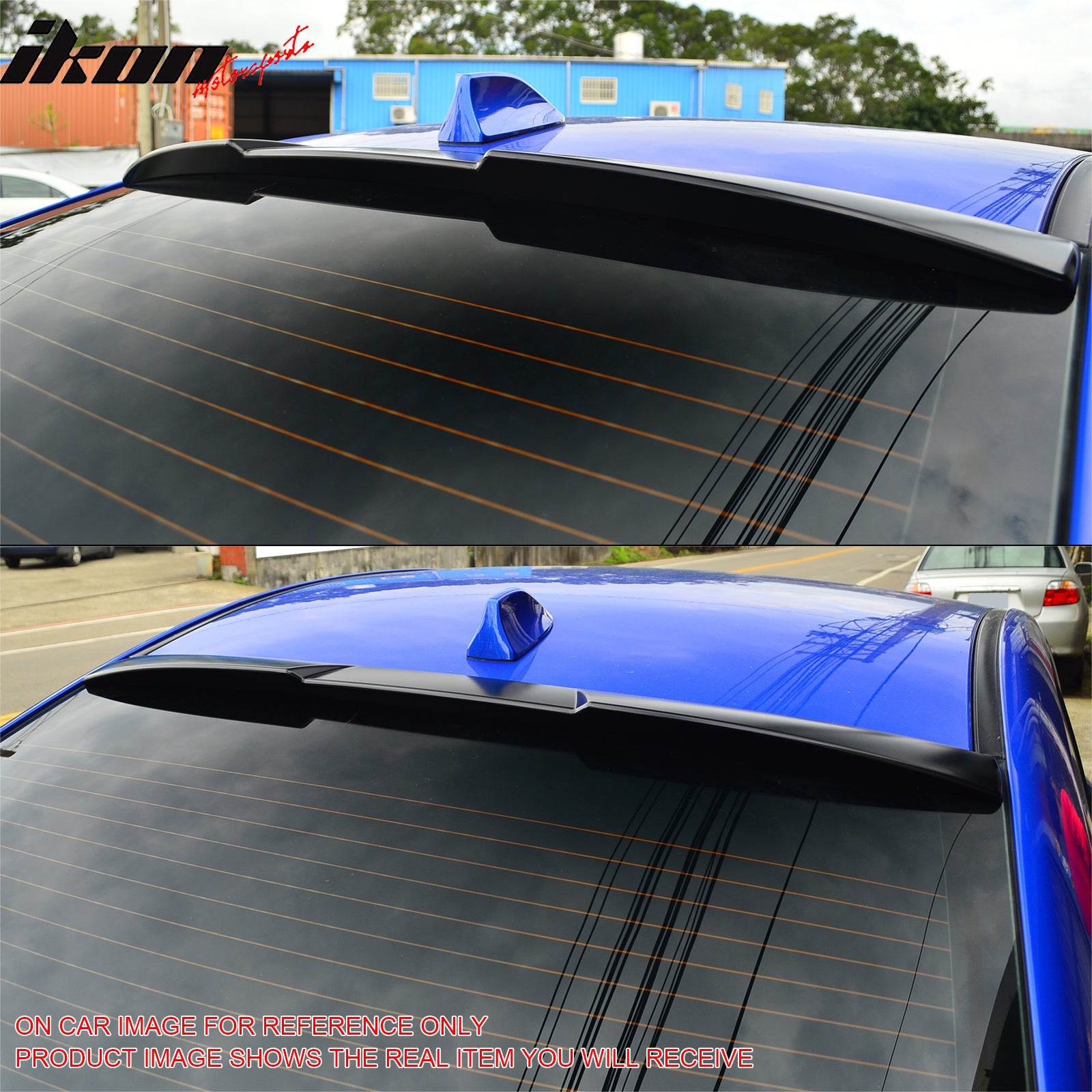 2015-2021 Subaru WRX STI Style Painted Pearl White Roof Spoiler ABS