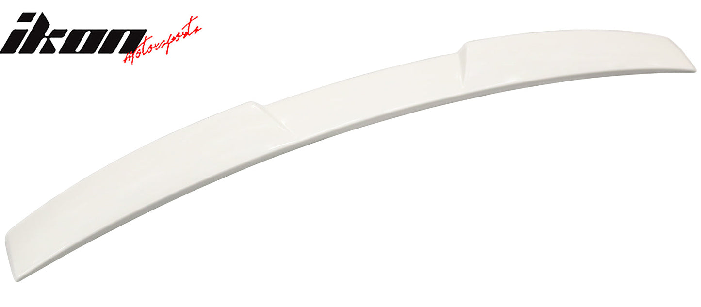 2015-2021 Subaru WRX STI Style Painted Pearl White Roof Spoiler ABS