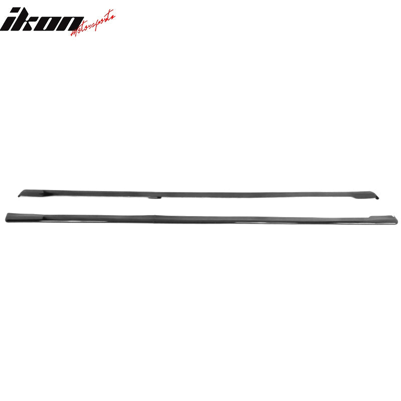2015-2021 Subaru WRX STI Painted #D4S Black Side Skirts PP