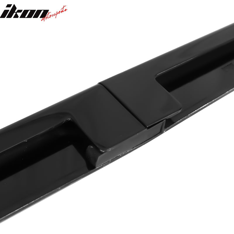 2015-2021 Subaru WRX STI Painted #D4S Black Side Skirts PP