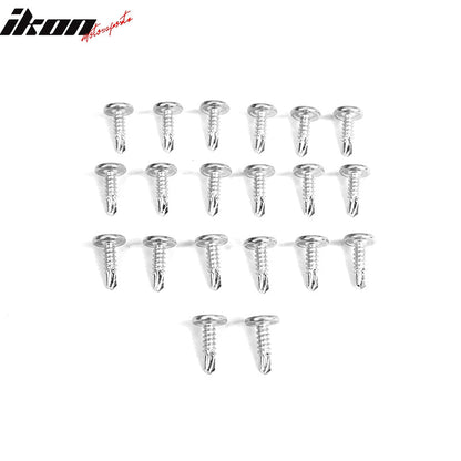 2015-2021 Subaru WRX STI Painted #D4S Black Side Skirts PP