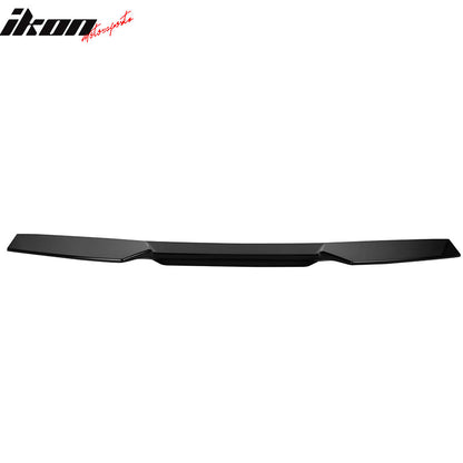 2015-2021 Subaru WRX STI V2 Rear Roof Spoiler #D4S Black Window Visor