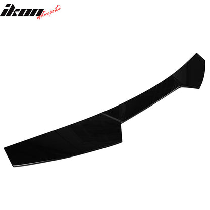 2015-2021 Subaru WRX STI V2 Rear Roof Spoiler #D4S Black Window Visor