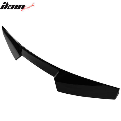 2015-2021 Subaru WRX STI V2 Rear Roof Spoiler #D4S Black Window Visor