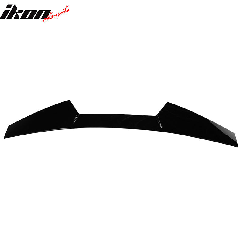 2015-2021 Subaru WRX STI V2 Rear Roof Spoiler #D4S Black Window Visor