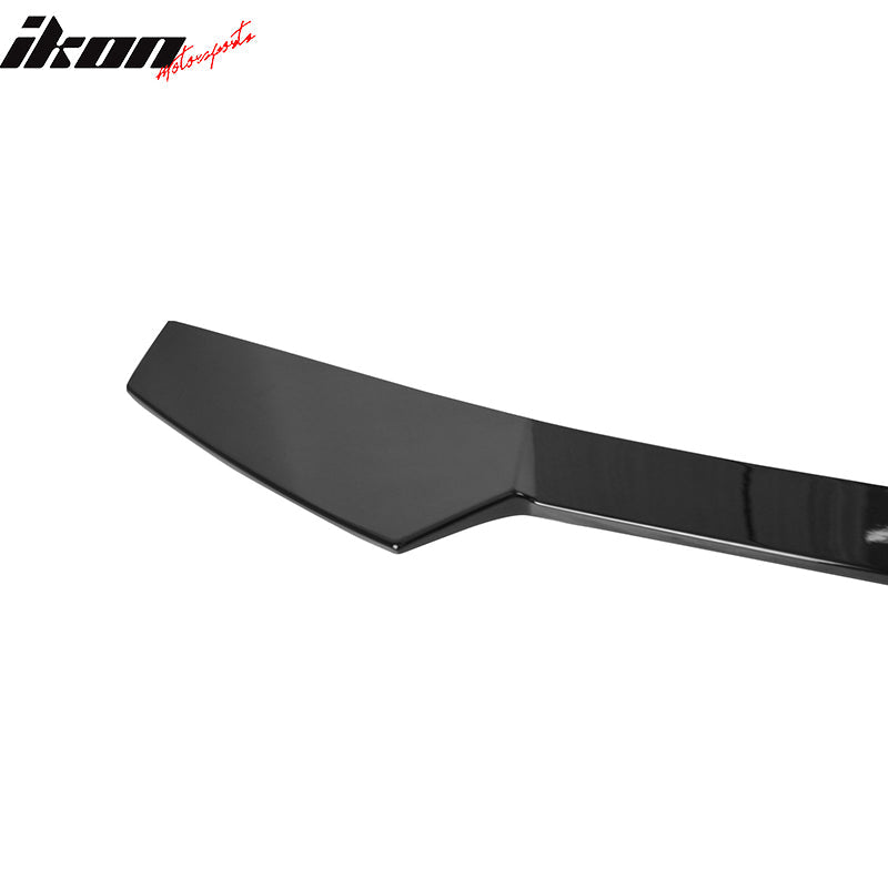 2015-2021 Subaru WRX STI V2 Rear Roof Spoiler #D4S Black Window Visor