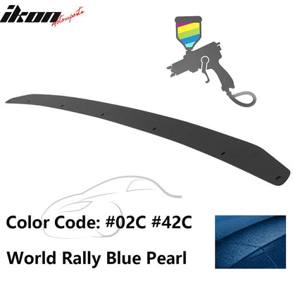 2015-2021 Subaru WRX Trunk Rear Spoiler Gurney Flap Aluminum