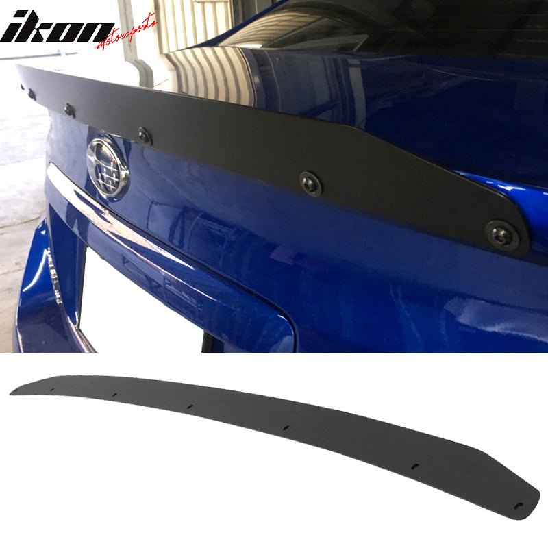 2015-2021 Subaru WRX Trunk Rear Spoiler Gurney Flap Aluminum