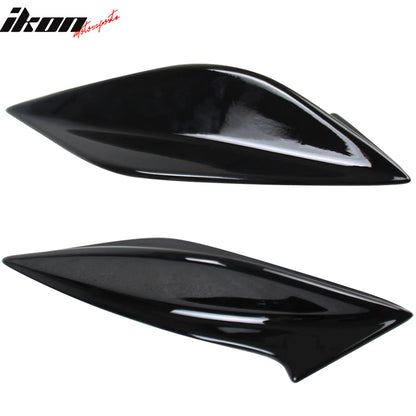 2015-2021 Subaru WRX&STI DTO Style Gloss Black Trunk Spoiler Side Fins