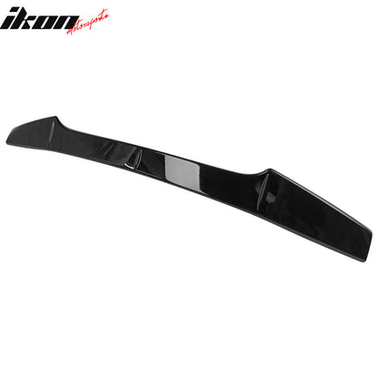 2015-2021 Subaru WRX STI Add-On Trunk Spoiler Gurney Flap Gloss Black