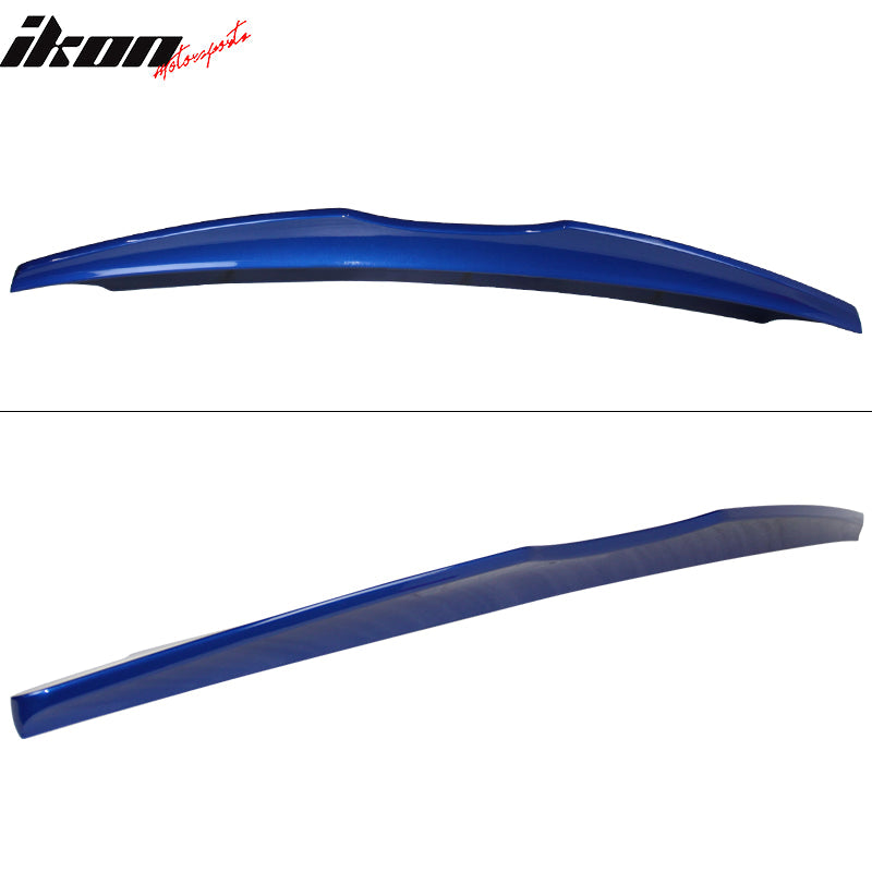 2015-2021 Subaru WRX STI 4DR #K7X Wr Blue Pearl Trunk Spoiler ABS