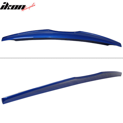 2015-2021 Subaru WRX STI 4DR #K7X Wr Blue Pearl Trunk Spoiler ABS