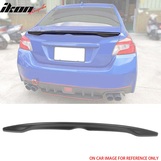 2015-2021 Subaru WRX 2012-2016 Impreza D2 Matte Black Trunk Spoiler