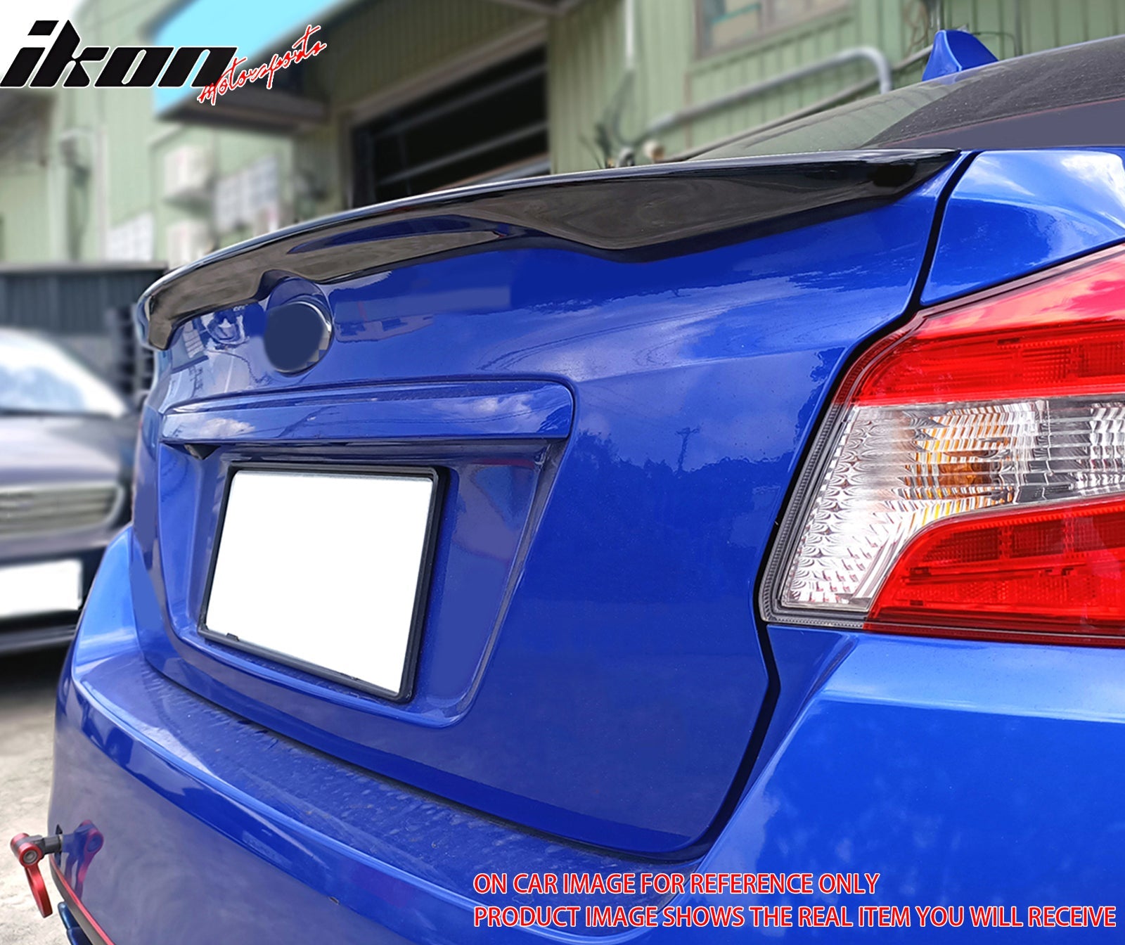 2015-2021 Subaru WRX 2012-2016 Impreza D2 Matte Black Trunk Spoiler