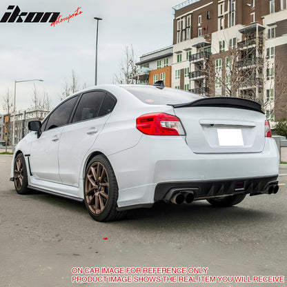 2015-2021 Subaru WRX PSM Crystal Black Silica Pearl Trunk Spoiler ABS