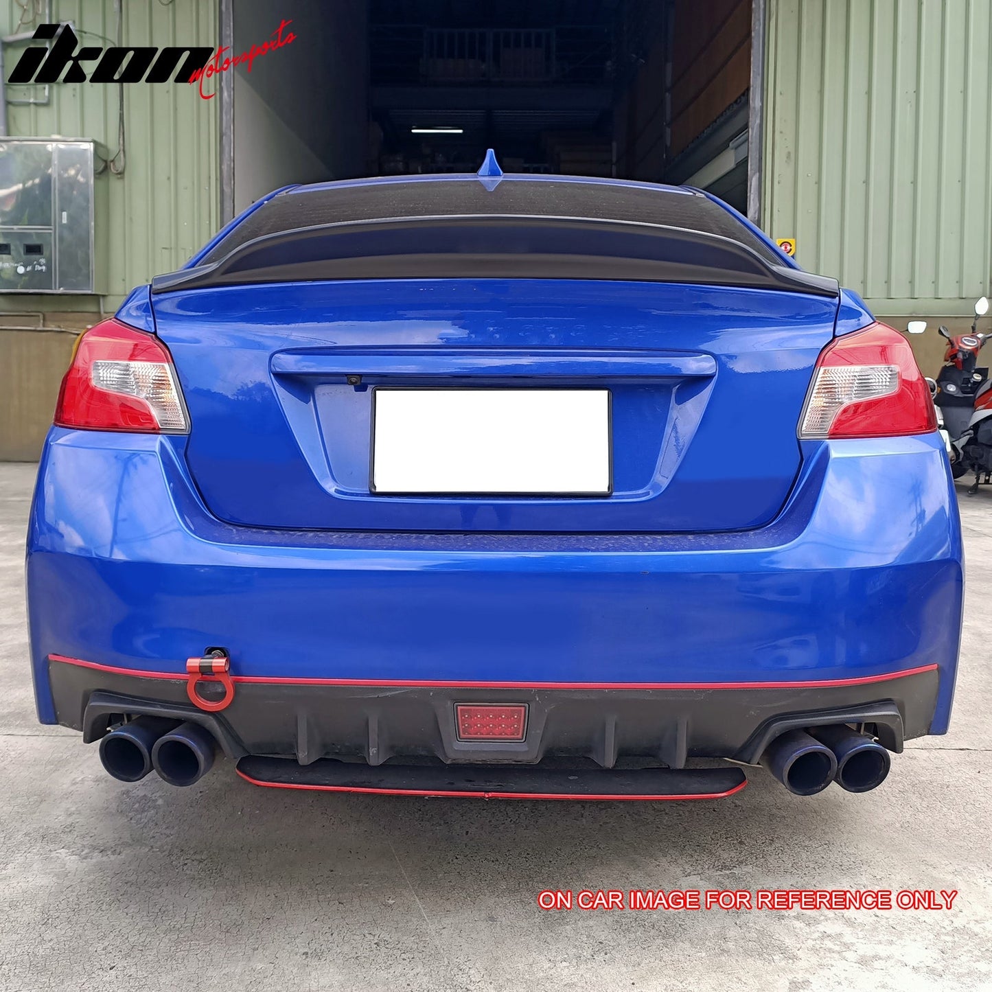 2015-2021 Subaru WRX PSM #K1X Crystal White Pearl Trunk Spoiler ABS