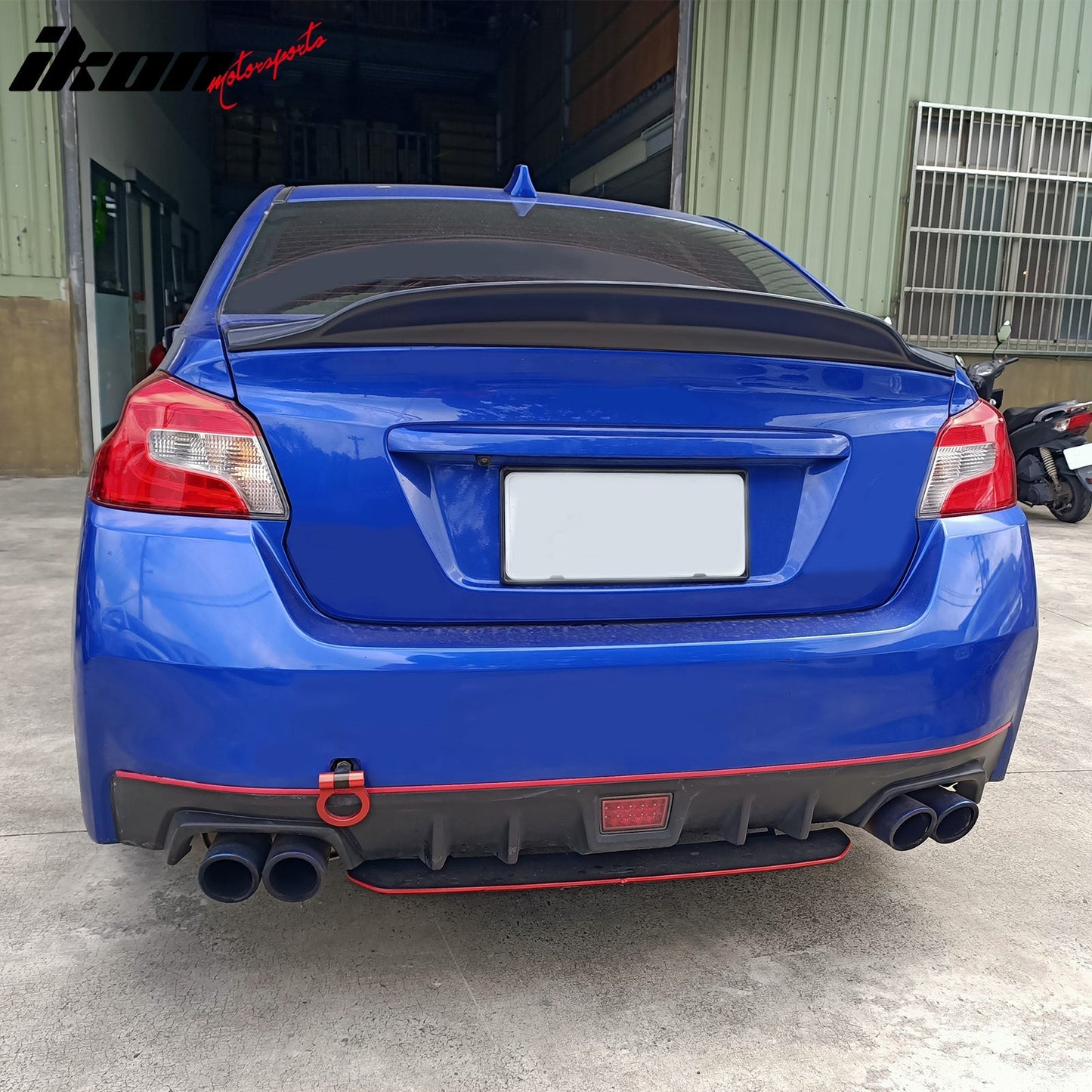 2015-2021 Subaru WRX PSM Style Matte Black Rear Trunk Spoiler ABS