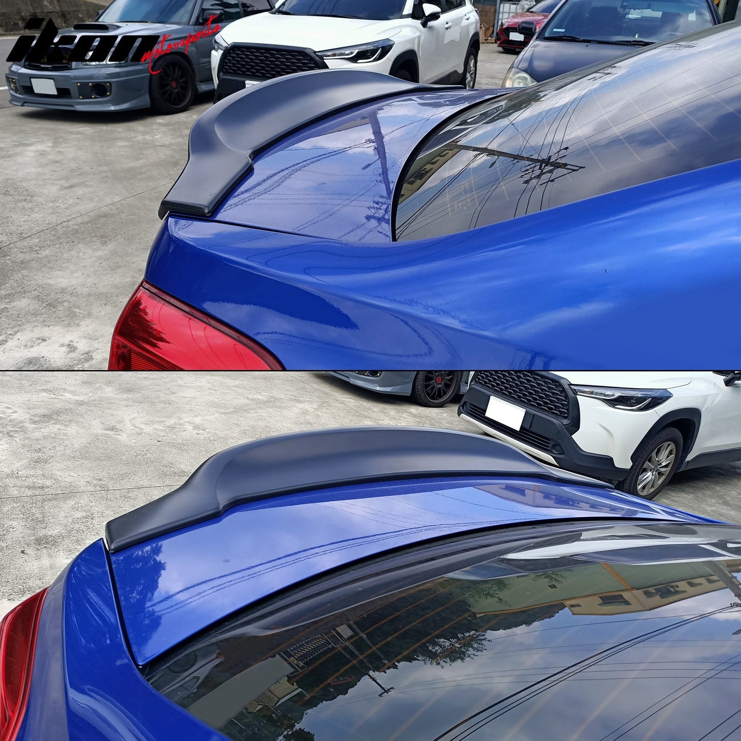 2015-2021 Subaru WRX PSM Style Matte Black Rear Trunk Spoiler ABS