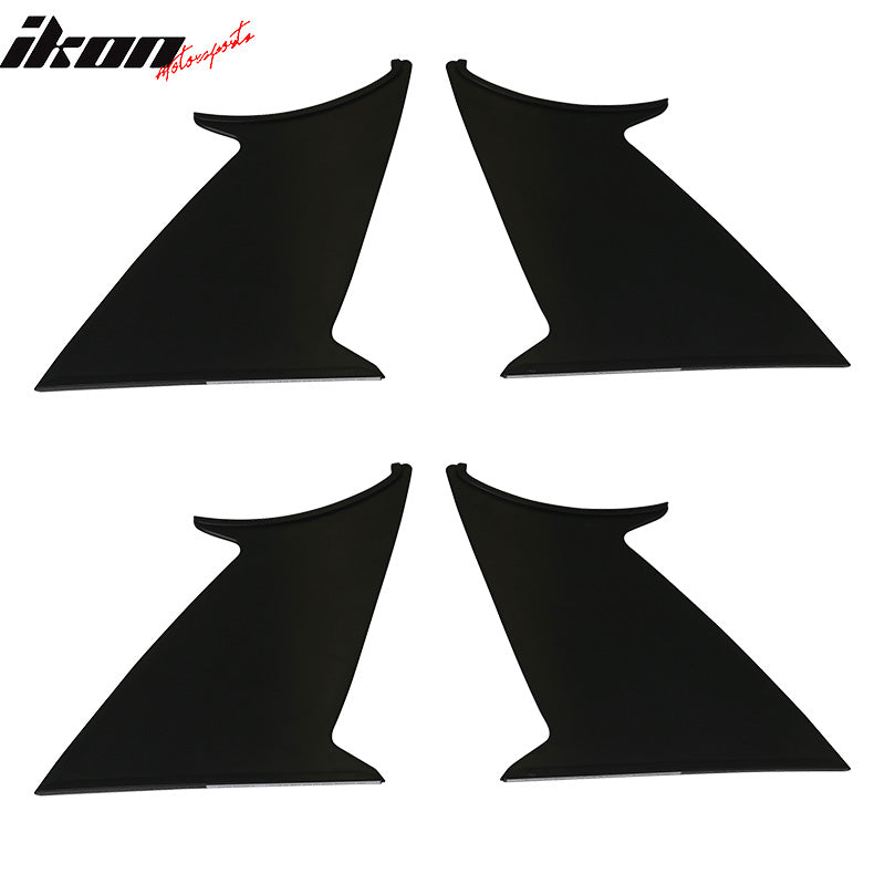 2015-2021 Subaru WRX STI Trunk Spoiler Stabilizer Support Add On 4PC