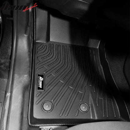 2015-2023 Ford Mustang 3D Floor Mats All Weather Trunk Carpets TPE