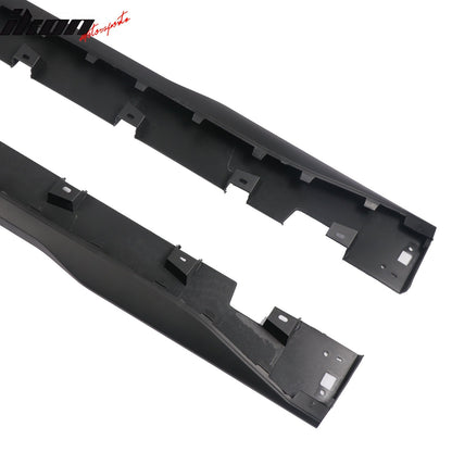 2015-2023 Ford Mustang Side Skirts Dark Horse Style PP Rocker Panel