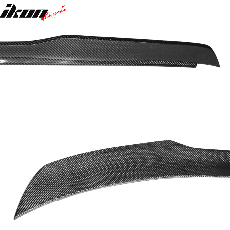 15-23  Ford Mustang H High Kick V Rear Spoiler Wing Matte Carbon Fiber